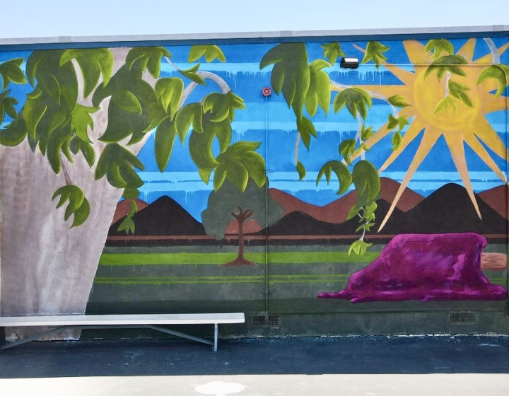 beat the heat mural