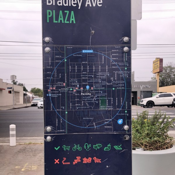 Bradley Plaza Map