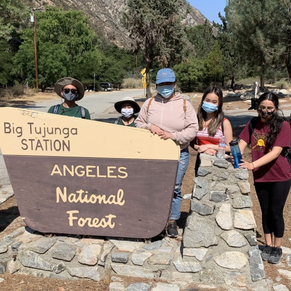 Jr. Field Rangers at Angeles National Forest