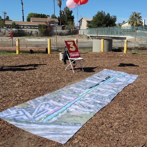pacoima wash map