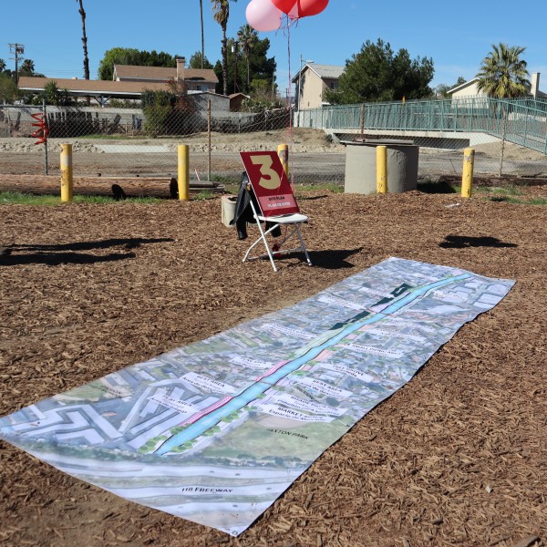 pacoima wash map