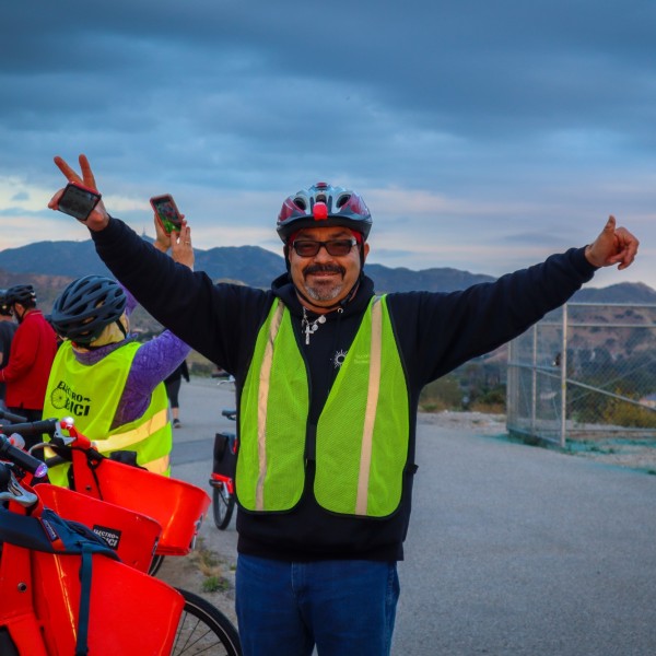 Community bike ride 