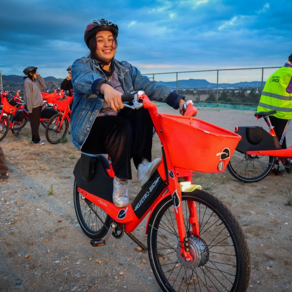 Community bike ride 