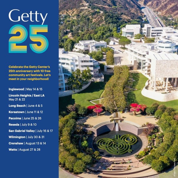 Getty 25 Instagram Image: List of Events