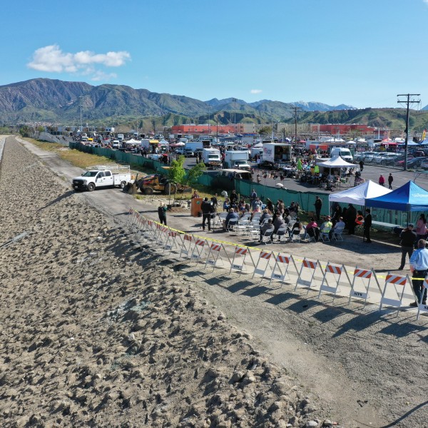 Pacoima Wash Ground Break