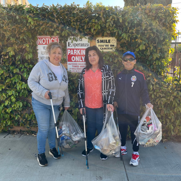 Casa Esperanza Clean Up