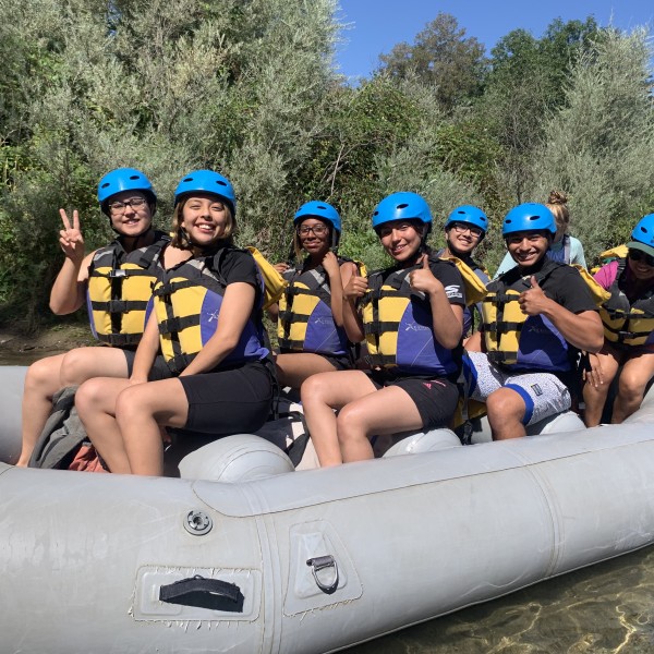 Agua University Participant American River Camping Trip