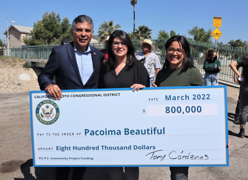 Tony Cárdenas and Veronica Padilla-Campos at April 18th 2022 event